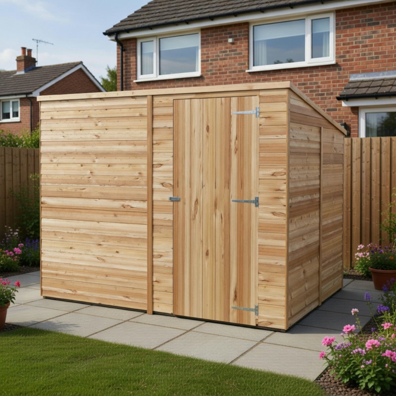 Super Value Overlap Pent Shed 8x6 SD