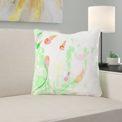 Outdoor Reversible Throw Pillow