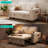  Sherry 56" Upholstered Pull-out Sofa Bed Loveseat with USB Charging & Cup Holders-1917066961-1923302649