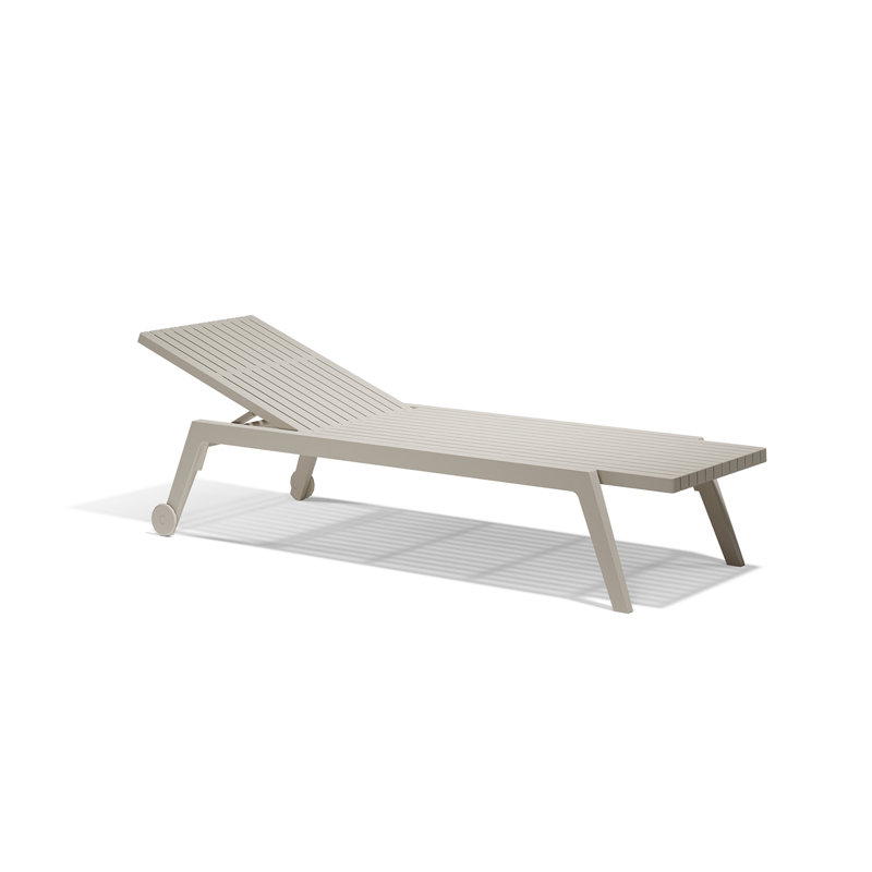 Spritz 76.75" Long Reclining Slat Set, Ecru