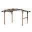 Pergola en aluminium 11 pi x 8,8 pi avec auvent-88409405-70364580