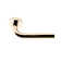 Alpine Lever 03 Passage Set with Round Rose