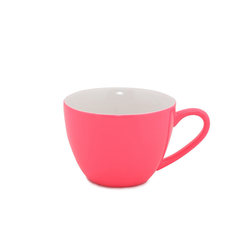 Ensemble de tasses à thé 6 pièces Cailum, Rose bonbon