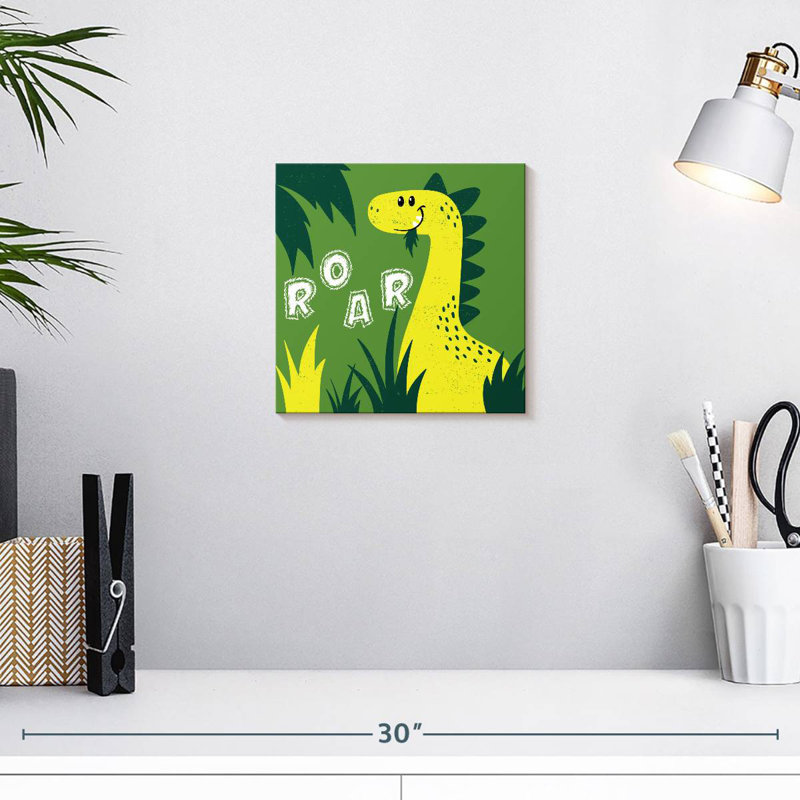 Ashelle, mignon dinosaure rugissant, H 10 po x l 10 po