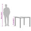 Piranavan Outdoor Dining Table , cm W 90cm cm D-1750199508-1750626022