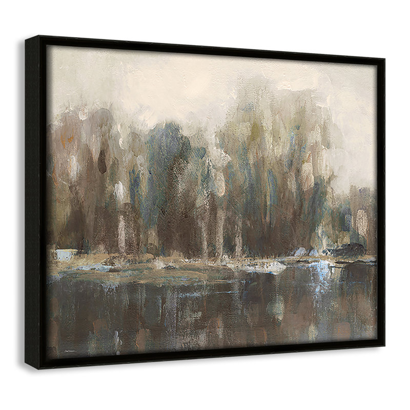 «Daily Reflections I - Landscape Version Print» par Carol Robinson, Espresso, H 9,5 po x l 11,5 po