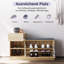 8 Pair Shoe Storage Bench