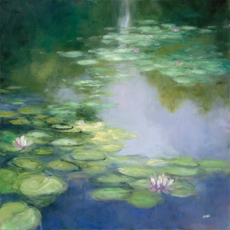 Lys bleu I, H 30 po x l 30 po