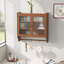 Armoire murale rétro à double porte-412635842