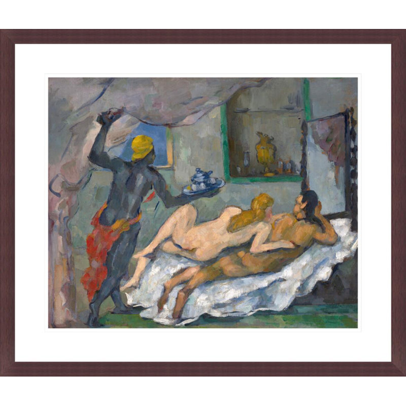 L'Après-midi à Naples par Paul Cézanne, H 23,25 po x l 29,5 po
