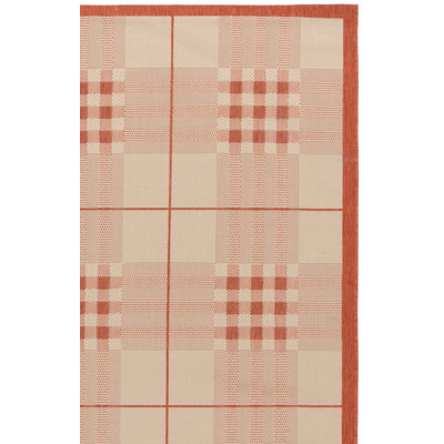Debriana Performance Plaid Indoor/Outdoor Area Rug