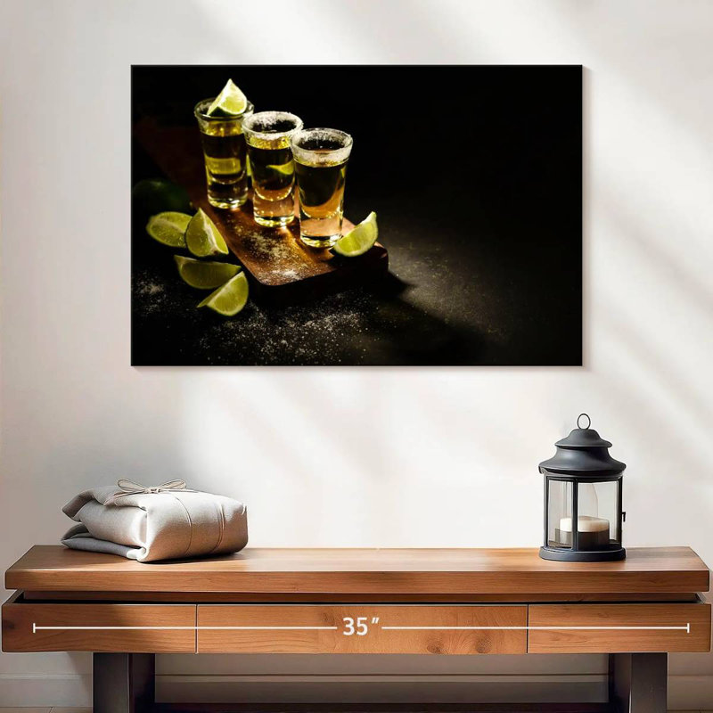 Yarlin Tequila Shots, 8" H x 12" W