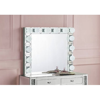 Miroir en bois manufacturé Noralie