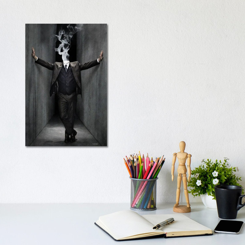 Walls 1 Piece Wrapped Canvas Wall Art, 20.32 cm H x 30.48 cm W