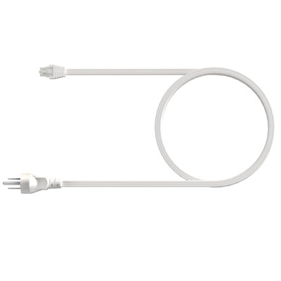 Power Cord for Lagom Under Cabinet Light, Black/White, 72 Inch, PC0172