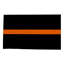 Drapeau de ligne mince orange-26193644
