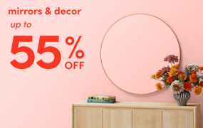 mirror & decor clearance