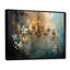 «Chandelier Whispering Luminescence Pointillism» sur toile-2129697455-2130494546