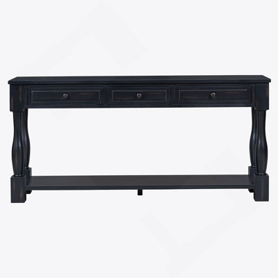Console Table Console Table With Drawers And Shelf For Entryway, Hallway