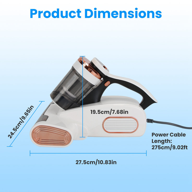 Aspirateur pour lit double 16000PA