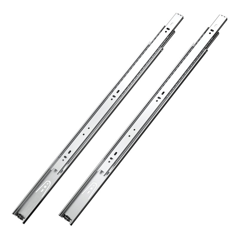 Glissières de rangement de tiroir à montage latéral 22 po 10 paires de 100 lb, H 1,81 po x L 23,62 po x l 0,5 po