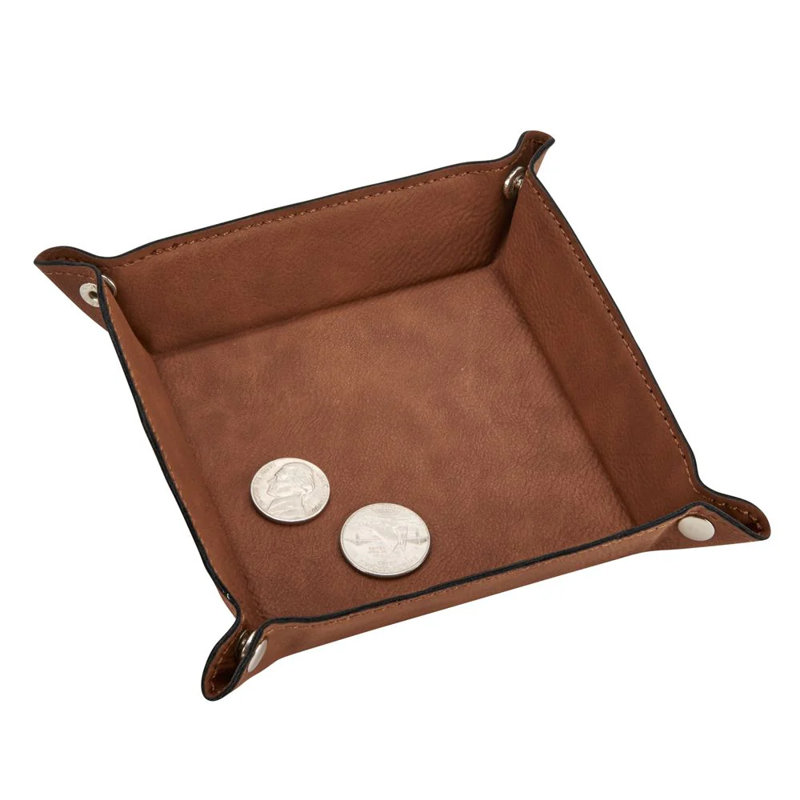 Plateau de table basse/repose-pieds Nellis, Caramel, Oui