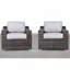 Chaise de patio avec coussins LSI 2-1746280165