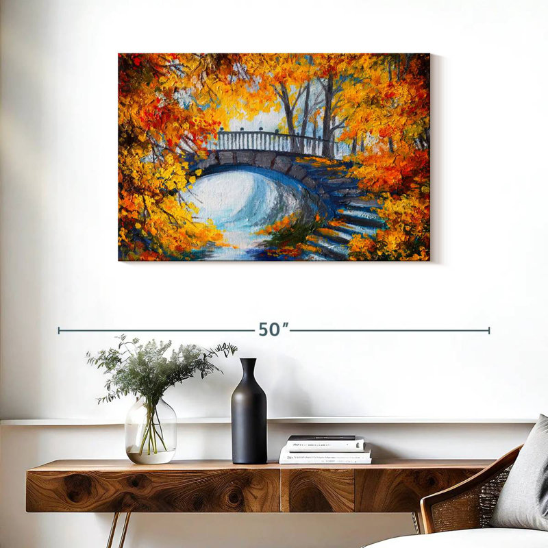 Lilie The Fall, 24" H x 36" W
