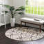 Tapis ivoire à motif géométrique Tucson-46263822