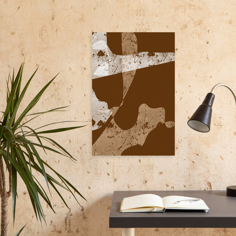 Art contemporain, art contemporain abstrait, H 24 po x l 16 po
