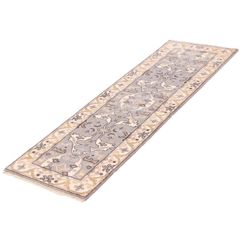 Tapis unique gris clair 2 pi 6 po x 7 pi 9 po Raffaela
