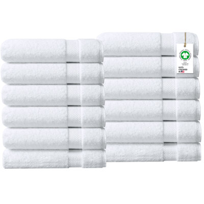 Delara 100% Organic Cotton Feather Touch Quick Dry 650 GSM Bath Sheet, 36X70