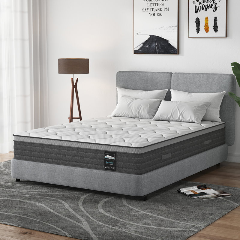 Matelas hybride à mémoire de forme, Lit simple, 12"