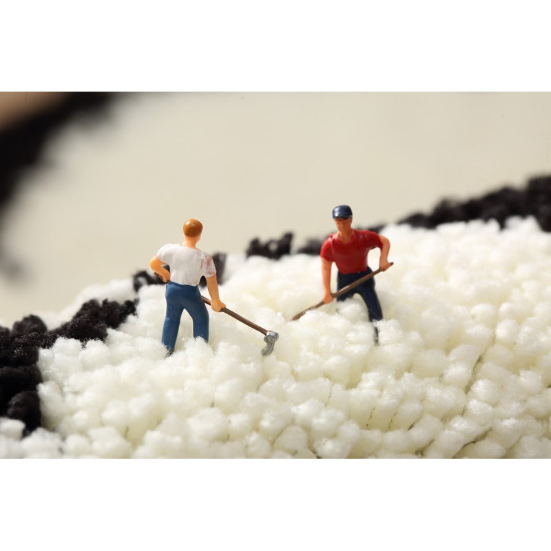 Tapis décoratif moelleux et lavable Loop, résistant aux égratignures et aux animaux, Rectangle 3 pi 11 po x 1 pi 4 po