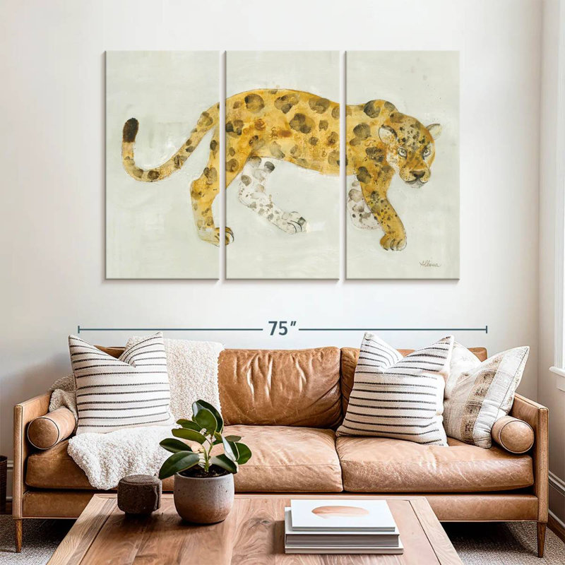 Brampt Big Cat I, 42" H x 65" W