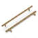 Bar Pulls  Kitchen Cabinet Handles, Solid Core Drawer Pulls for Cabinet Doors, 8-13/16" (224mm)