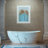 67" Freestanding Soaking Solid Surface Stone Resin Double Slipper Bathtub with Integrated Overflow and Pop-up Drain-1132125311-1132125306
