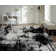 Stourbridge Abstract Black/White/Gray Area Rug