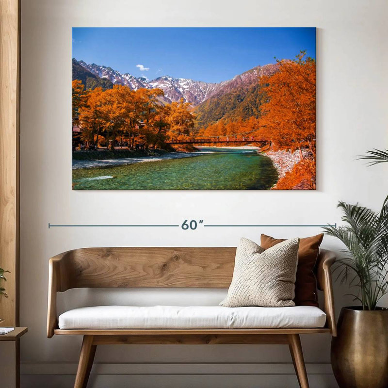 Ravi Kamikochi Autumn, H 34 po x l 51 po