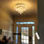 Lustre en cristal Modern Glam doré-1823374716