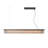 Nans 1 - Light Graphite Brown LED Kitchen Island Pendant-88579793