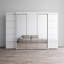 Armoire 117,3 "avec 3 miroirs Aria-87967750