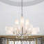 Lustre 12 lumières à abat-jour Aickel-22375427