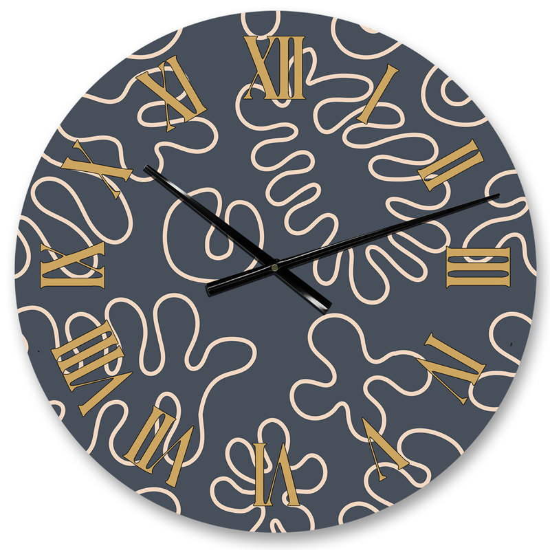 Horloge murale minimaliste, Moyenne