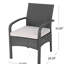 Chaise d'extérieur chic pour le plaisir du patio - Kd in Grey