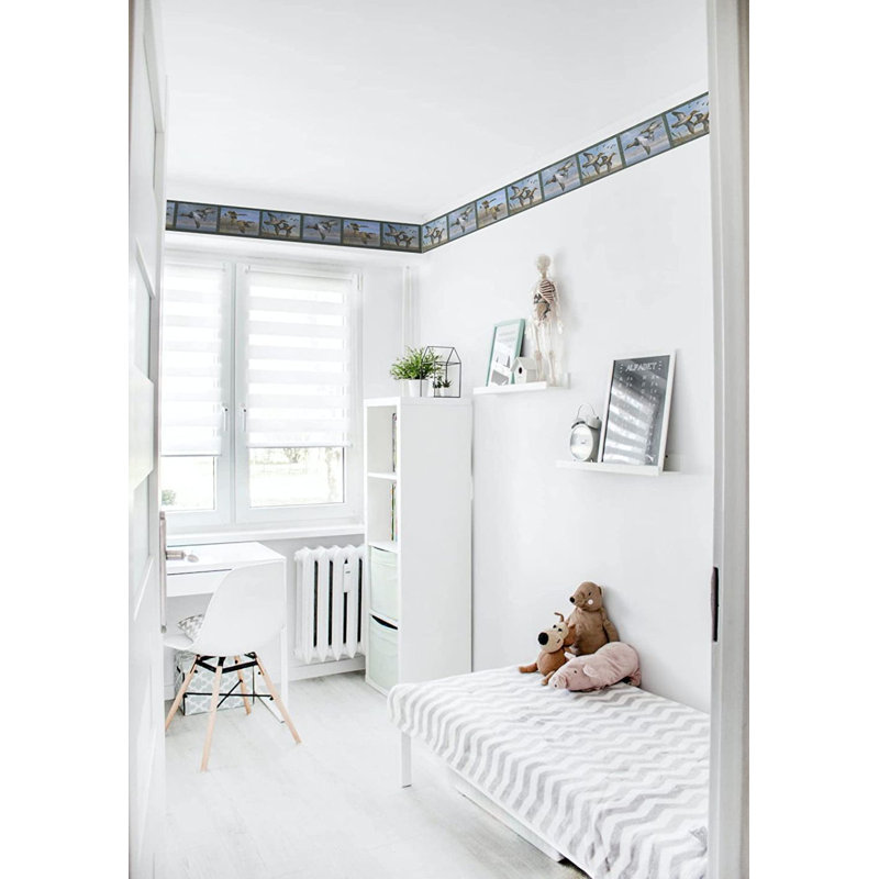 Bordure de papier peint L 15 pi x l 6,75 po Hubertine