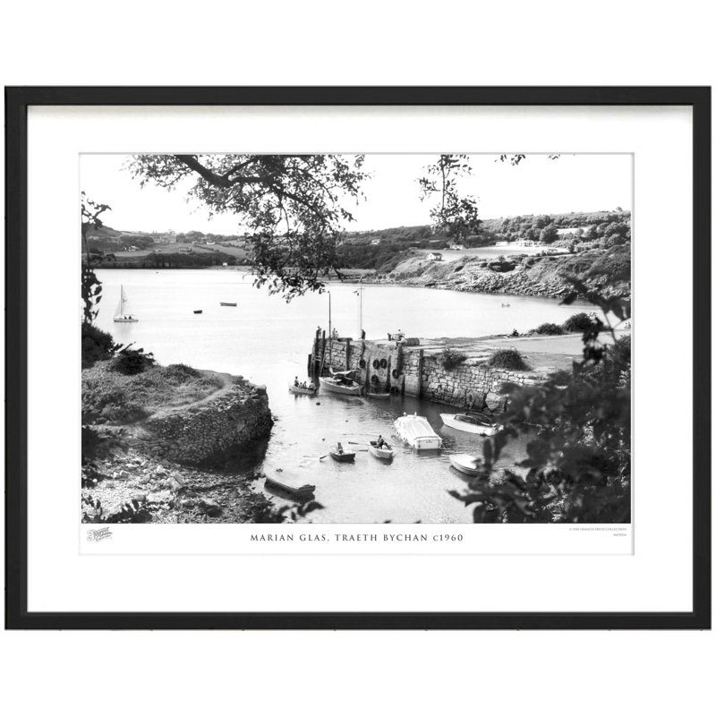 Marian Glas, Traeth Bychan C1960 - Single Picture Frame Print, 40cm H x 50cm W x 2.3cm D