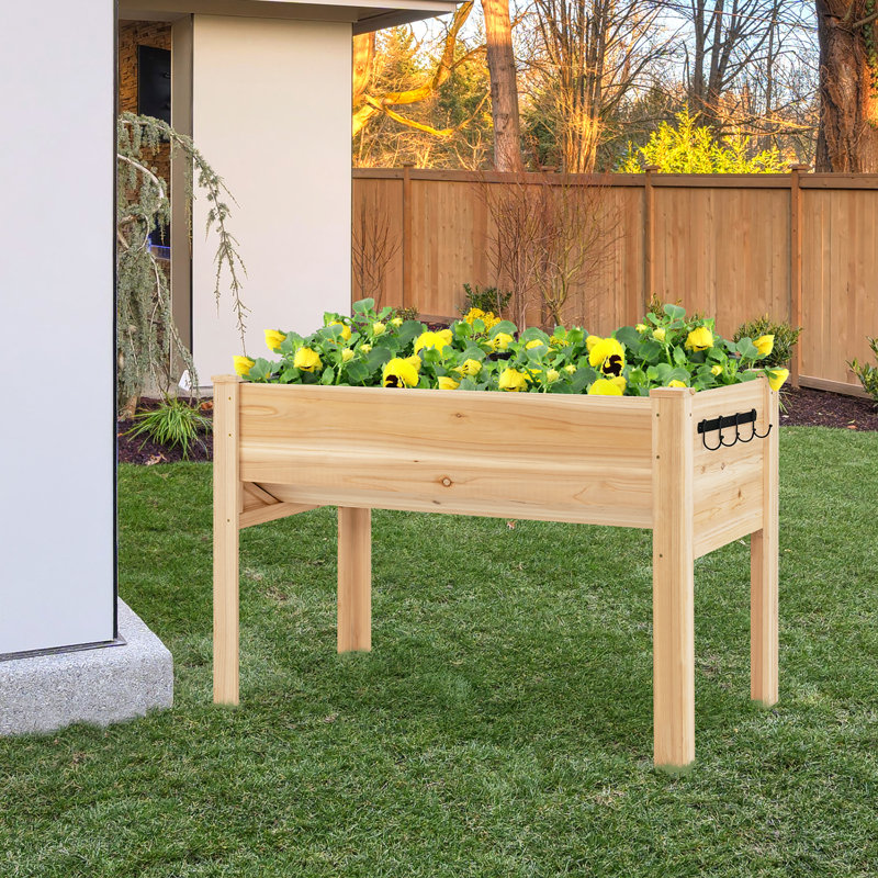 Kainoa Wood Raised Garden Bed