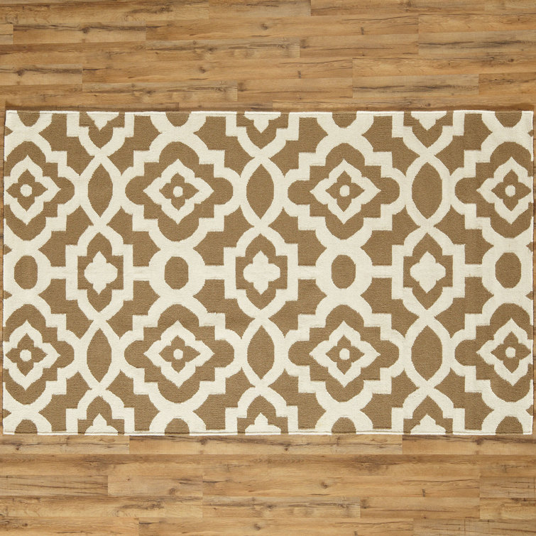 Wool Geometric Indoor Rug