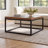 Lenes Solid Wood Top Single Coffee Table
